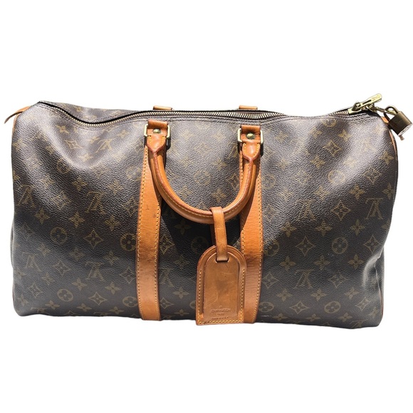 Vintage Louis Vuitton Monogram Keepall 45 - Picture 1 of 14